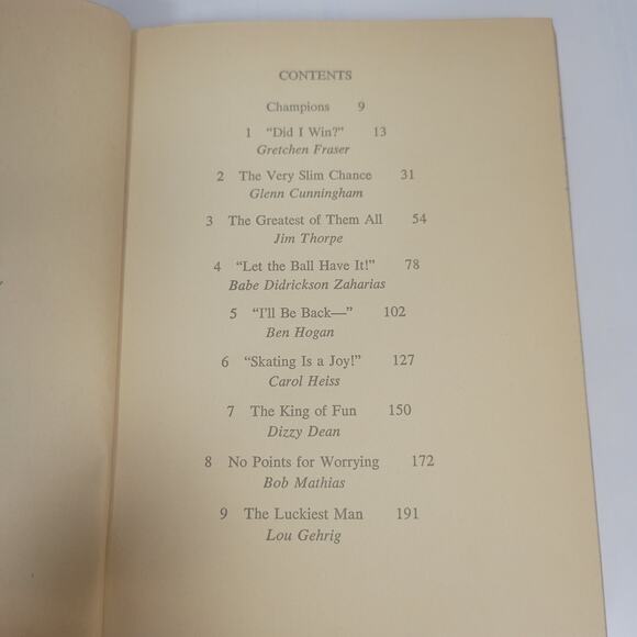 Vintage Book Champions all The Way Whitman Real Life Stories, Sports - Picture 2 of 5